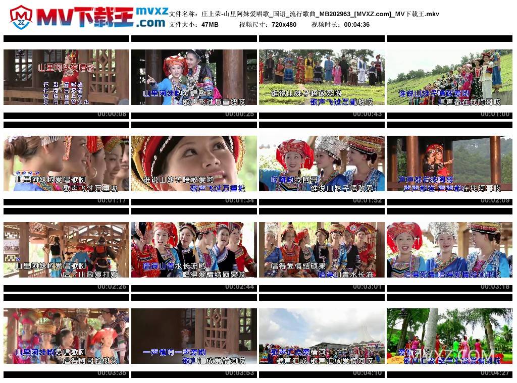 庄上荣-山里阿妹爱唱歌_国语_流行歌曲_MB202963